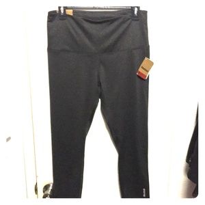 NEW Reebok Skinny Capri High Rise Workout Leggings